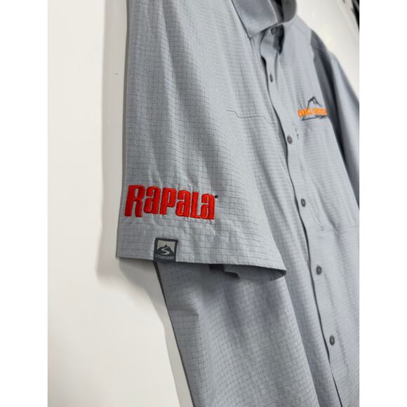 Storm Creek Button Down Performance Shirt Vented Fishing Outdoors Mens Size 2XL - Picture 3 of 9